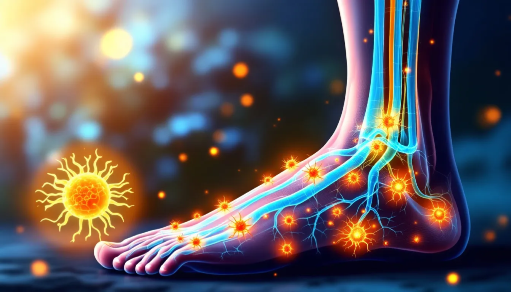 A visual representation of the causes of neuropathy.